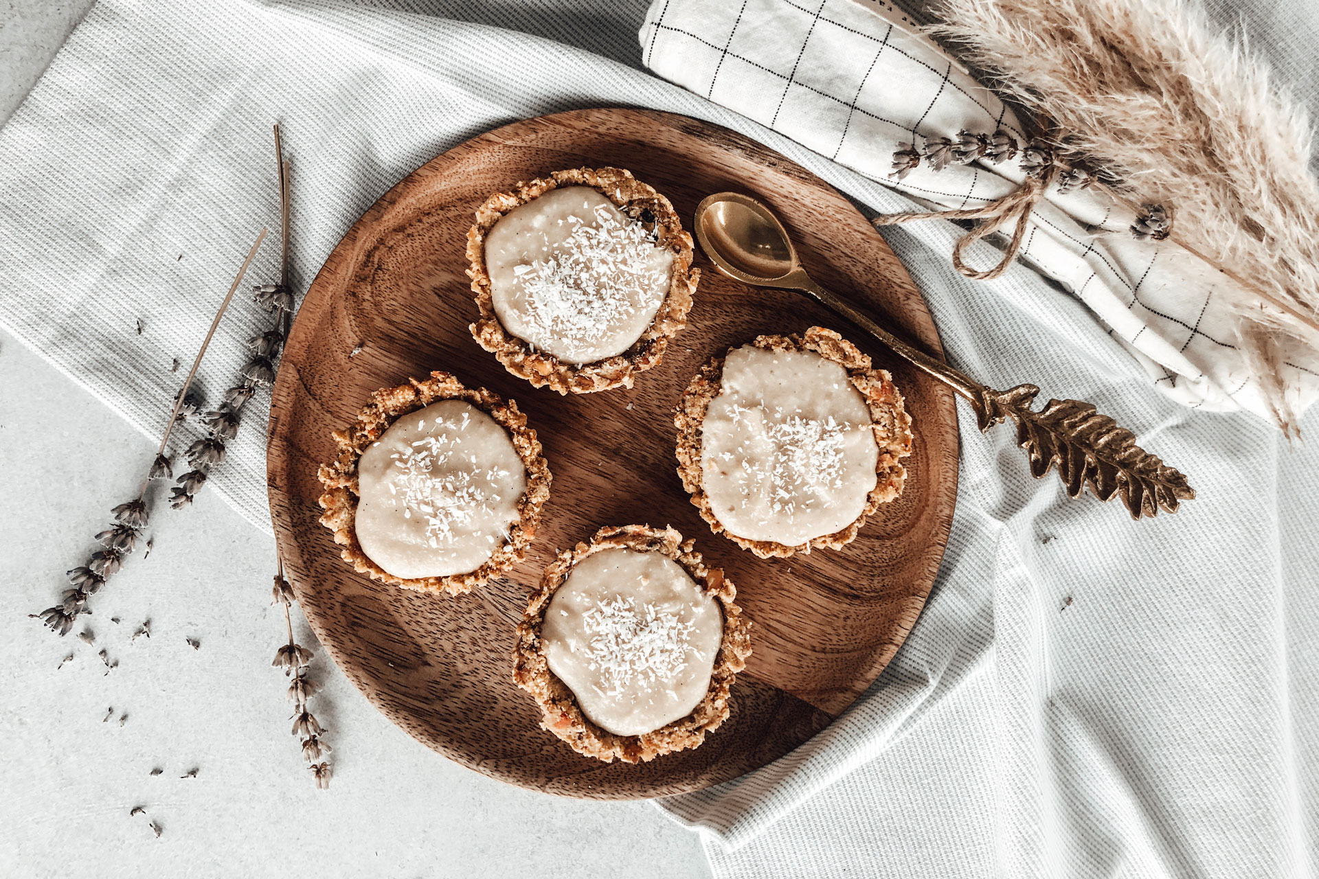 Raw Carrot Cake Cups | Healthy & Delicious